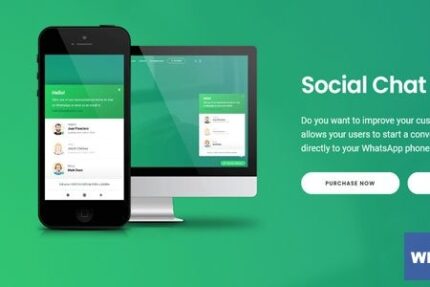 WhatsApp Chat PRO v7.7.2 – WordPress Chat Plugin